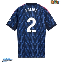 Arsenal William Saliba #2 Bortedrakt 2025-26 Kortermet